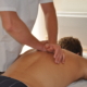 osteopath treating back injury